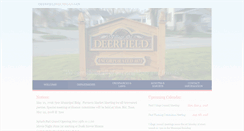 Desktop Screenshot of deerfieldmichigan.gov